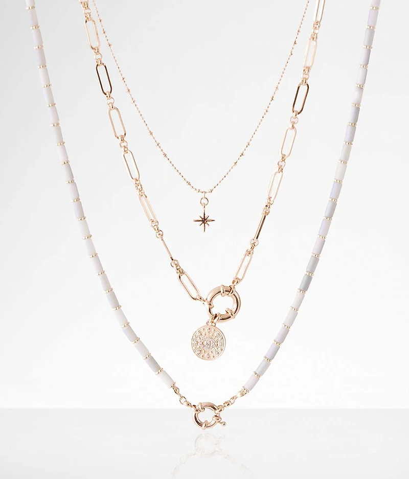 3 Pack Mixed Necklace Set