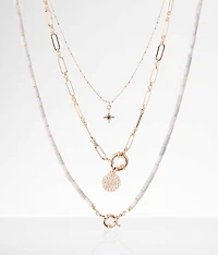 3 Pack Mixed Necklace Set