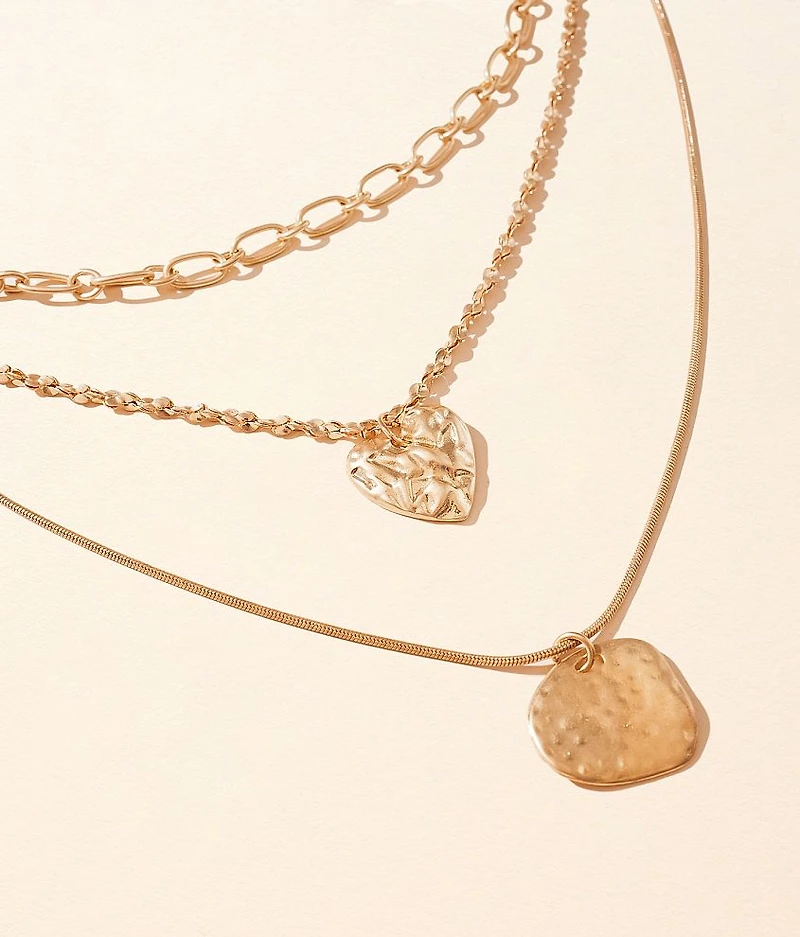 Heart Tiered Necklace