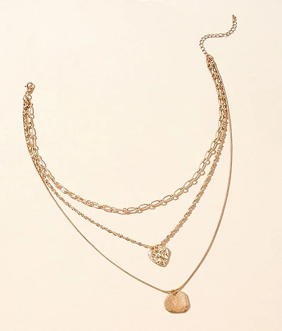 Heart Tiered Necklace
