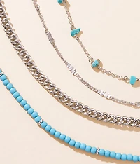 4 Pack Western Necklace Set