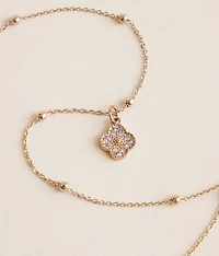 Glitz Clover Necklace