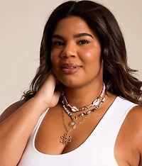 3 Pack Charm Necklace Set