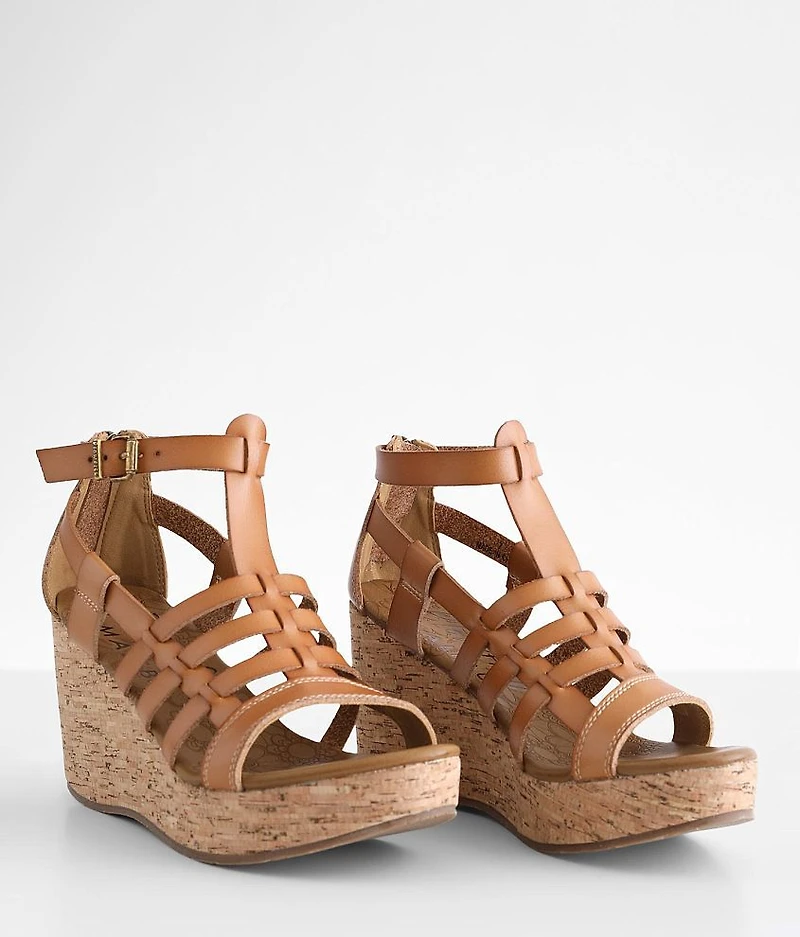 Piper Stacked Wedge Sandal