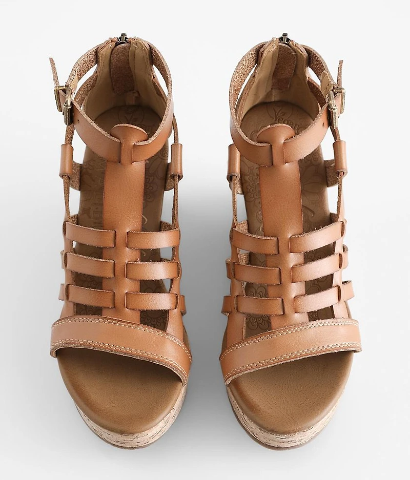 Piper Stacked Wedge Sandal