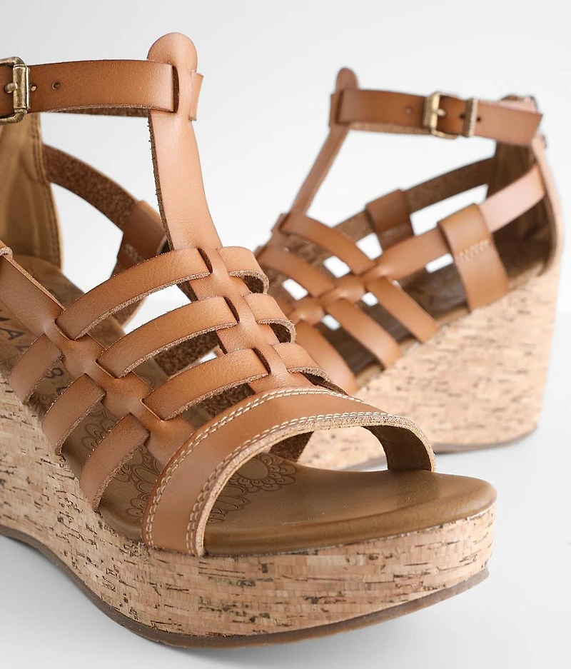Piper Stacked Wedge Sandal