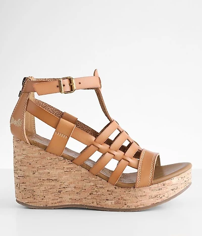 Piper Stacked Wedge Sandal