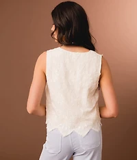 Front Tie Tank Top