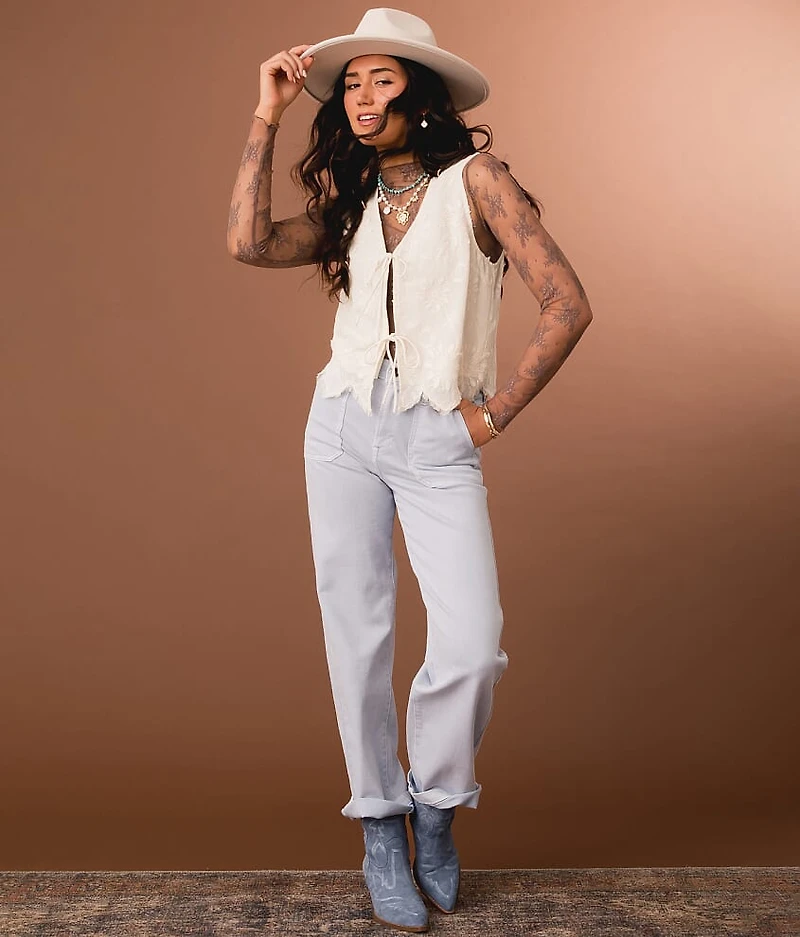 Front Tie Tank Top
