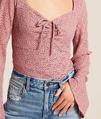 Floral Lace Top