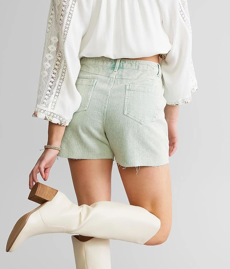 Washed Corduroy Short