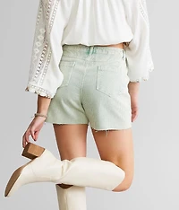 Washed Corduroy Short