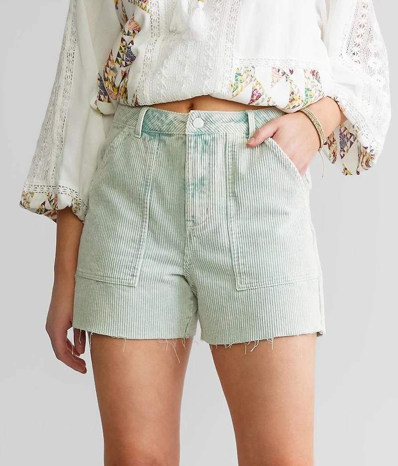 Washed Corduroy Short