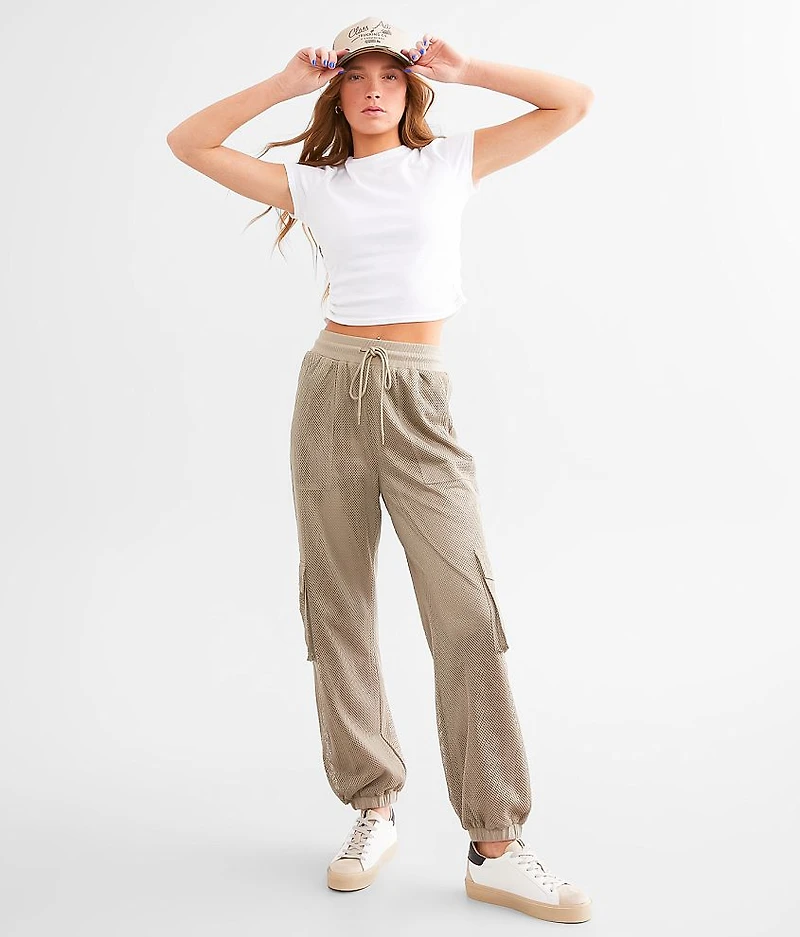 Jersey Net Cargo Jogger