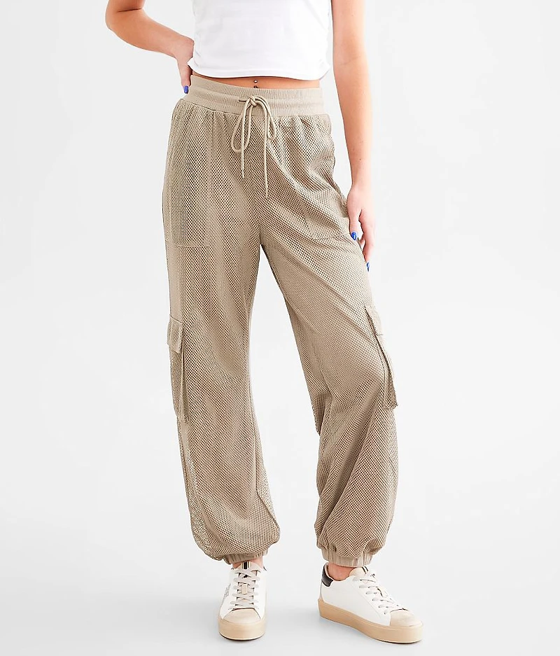 Jersey Net Cargo Jogger