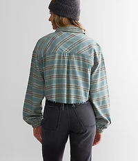 Plaid Cropped Shirt
