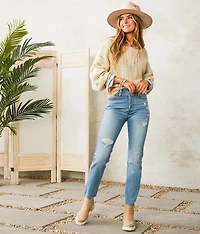 Striped Boat Neck Sweater