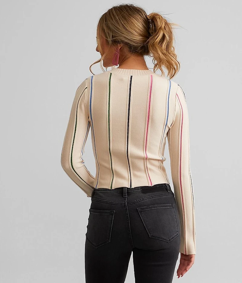 Ribbed Knit Sweater