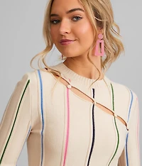 Ribbed Knit Sweater