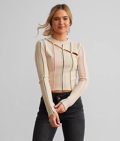 Ribbed Knit Sweater