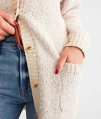 Collared Cardigan Sweater