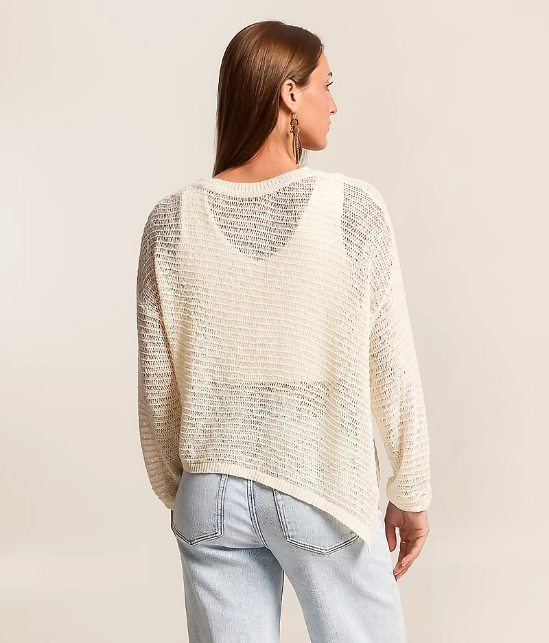 Asymmetrical Hem Sweater