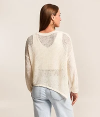 Asymmetrical Hem Sweater