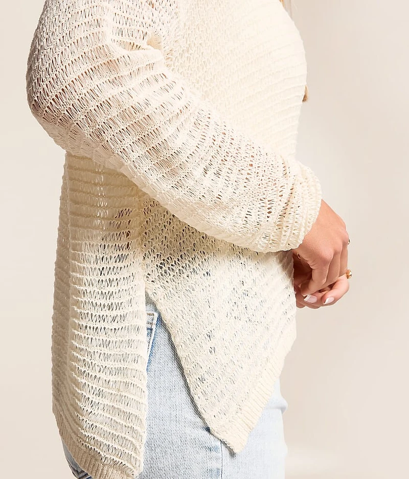 Asymmetrical Hem Sweater