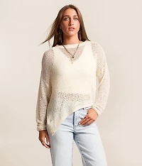 Asymmetrical Hem Sweater