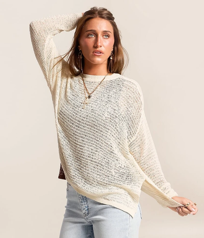 Asymmetrical Hem Sweater