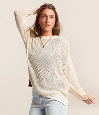 Asymmetrical Hem Sweater