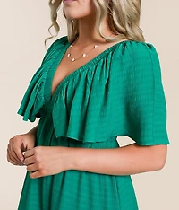 Ruffle Midi Dress