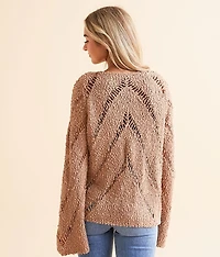 Chevron Nubby Sweater