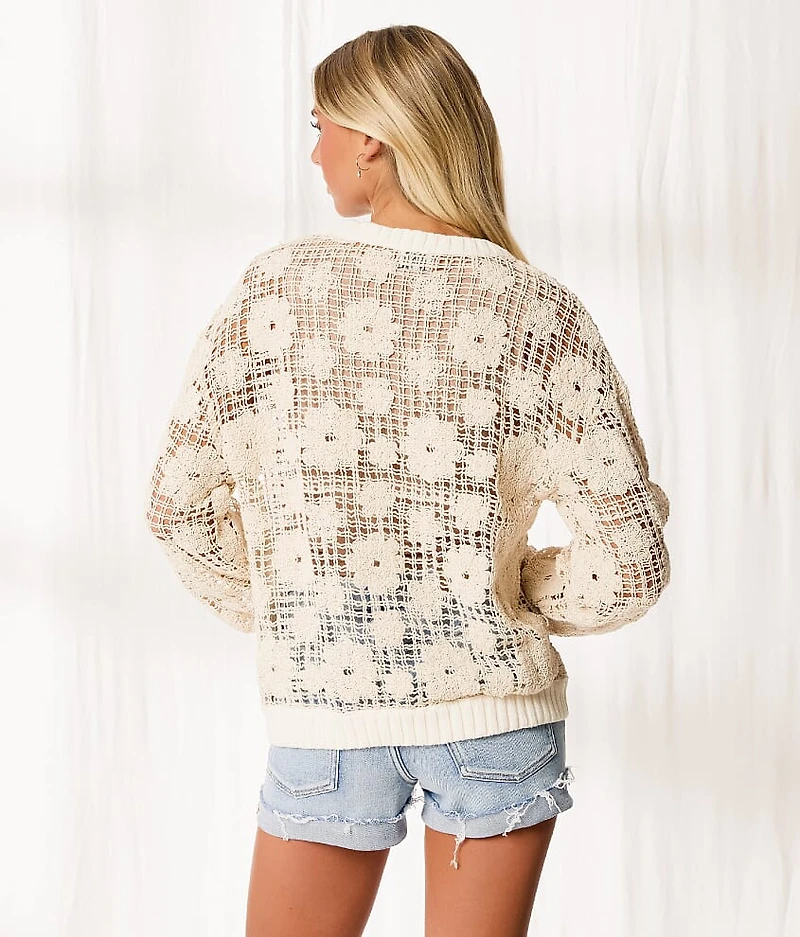 Resort Edit - Crochet Sweater