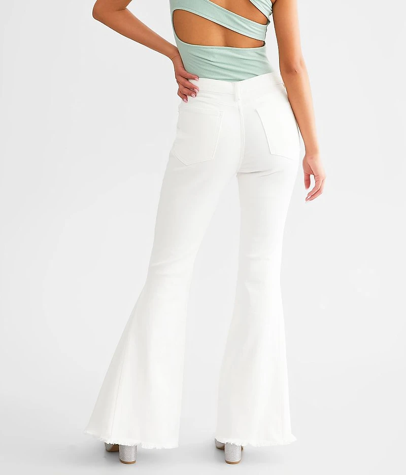 Rhinestone Fringe Super Flare Jean