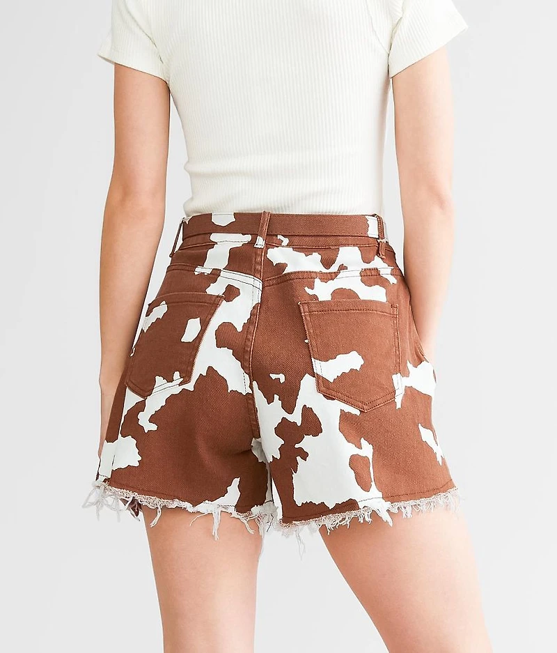 Cow Print Short