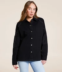 Studded Denim Jacket