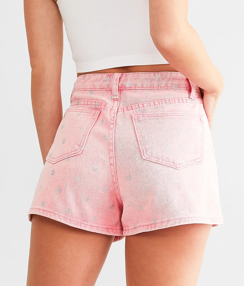 Rhinestone Star Ultra High Rise Short