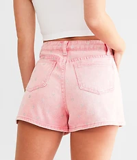 Rhinestone Star Ultra High Rise Short