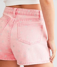 Rhinestone Star Ultra High Rise Short