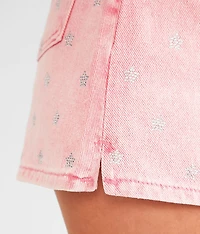 Rhinestone Star Ultra High Rise Short