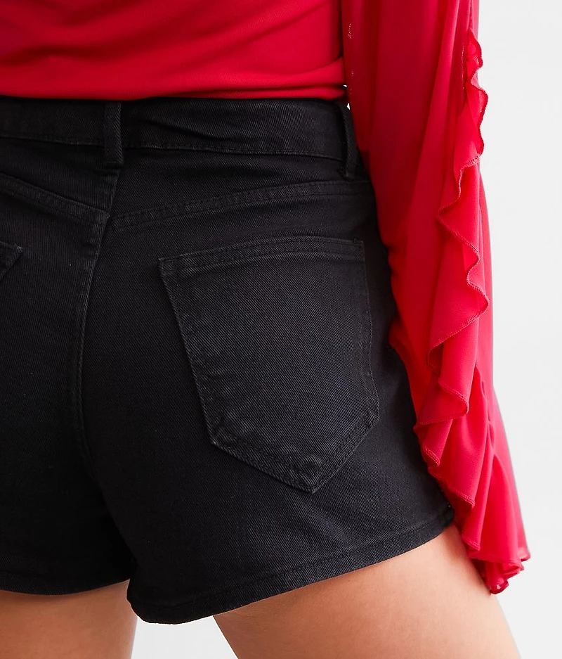 Ultra High Rise Rhinestone Stretch Short