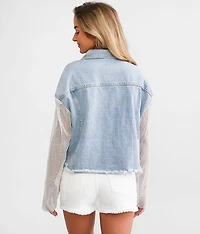 Rhinestone Denim Jacket