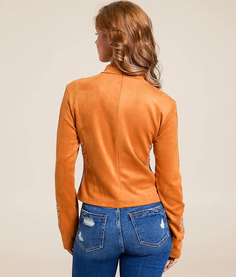 Western Embroidered Top