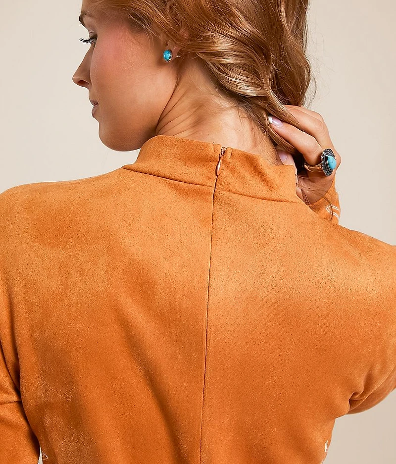 Western Embroidered Top