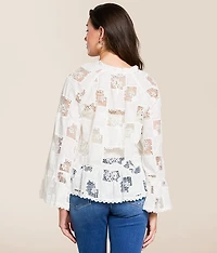 Crochet Peplum Top