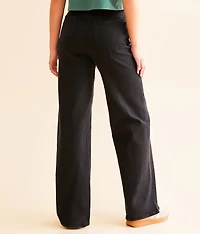 Ultra High Rise Wide Leg Rhinestone Stretch Jean