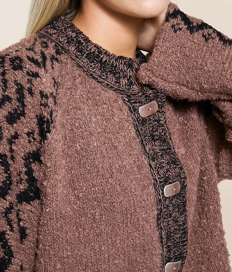 Knit Cardigan Sweater