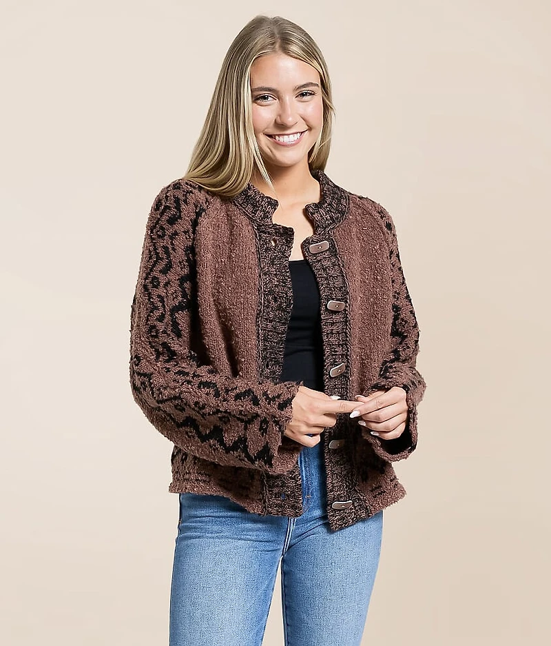 Knit Cardigan Sweater