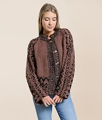 Knit Cardigan Sweater
